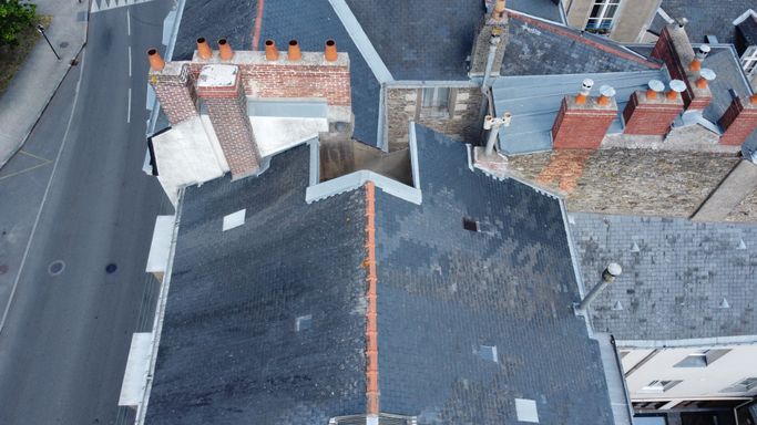 Inspection de toiture