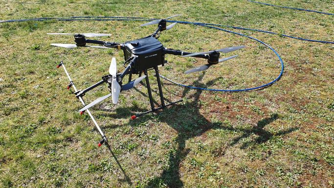 Drone de Démoussage